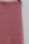 SWAYING 24 Autumn and Winter Wrap-around Wool A-line Skirt SW-SW24AW3B08-FEN Pink SW24AW3B09 SW24AW3B08